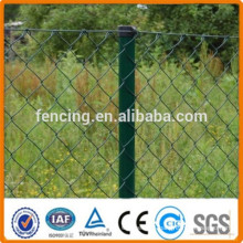 Anping factory Football field Pvc Coated or Galvanized Chain Link Fencing